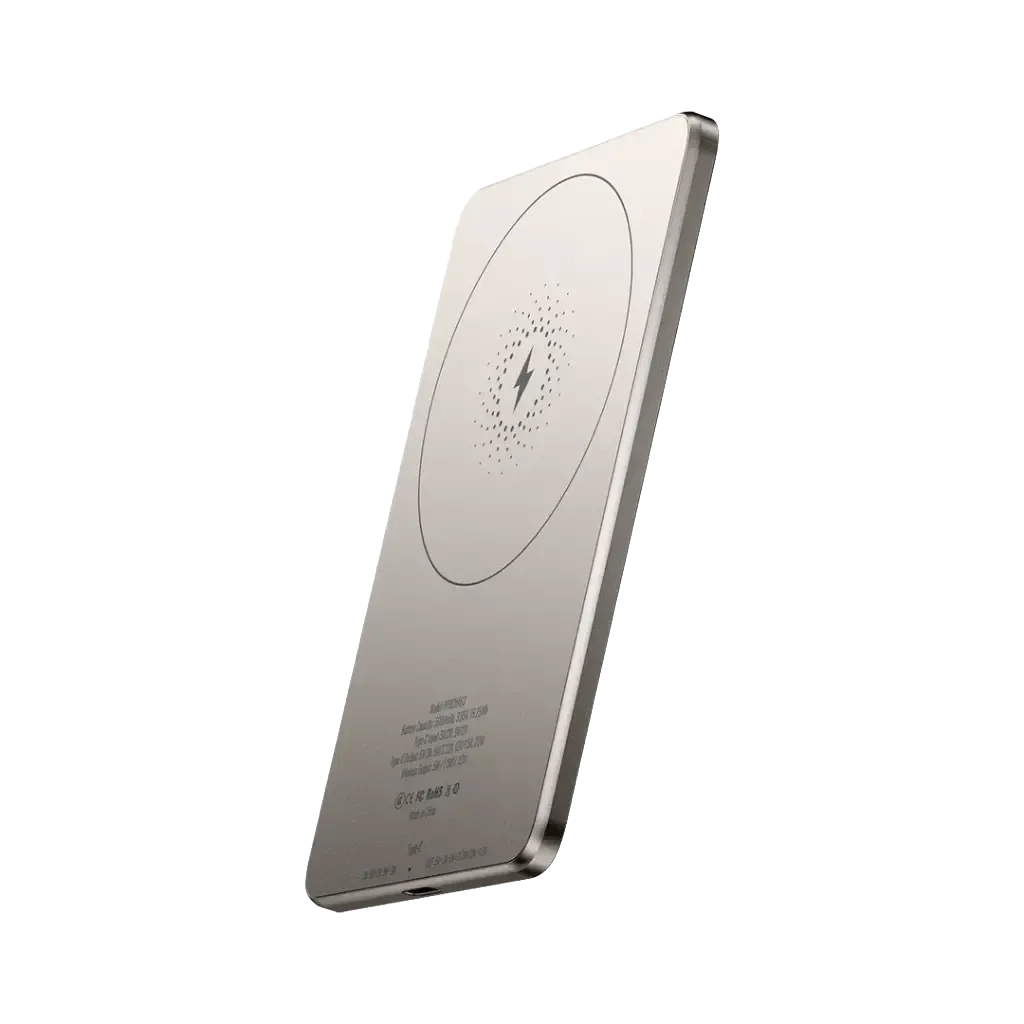 Powerology Ultra-Thin 5000mAh MagSafe Power Bank